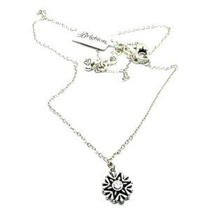 Brighton Arctica Snowflake Crystal Winter Holiday Christmas Necklace 18” NWT